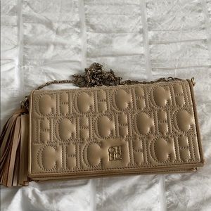 Nude authentic Carolina Herrera bag